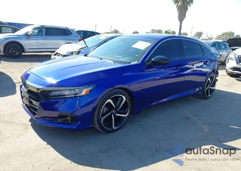 2022 Honda Accord Sport from USA, damaged, VIN 1HGCV1F39NA010681